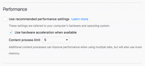 Firefox Content Process Limit